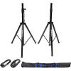 image2 Rockville SPGN128 12quot 8Ohm Passive 2400w DJ PA SpeakersStandsCablesBag