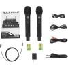 imageRockvilIe RKI60 Karaoke Dual Wireless Microphone Mixer for Home Theater System