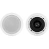 imageRockville Home Audio System8 525quot White Ceiling Speakers 4 BedroomLiving RoomBathroom