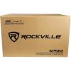 imageRockville KPS80 800W Peak 8quot 3Way KaraokePro Speakers 2 8 Ohm MDF Enclosure Wall Brackets Clear Vocals Perfect for Karaoke and Home Audio