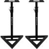 imageRockville Pair KPS80 8quot 3Way 800 Watt KaraokePro SpeakersAdjustable Stands