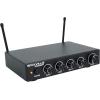 imageRockville RKI60 Dual UHF 8Channel Wireless Microphone Karaoke InterfaceMic Mixer Adjustable Echo Multiple Inputs Easy Setup for Home Karaoke and PartiesWith Bluetooth