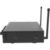 imageRockville RKI60 Dual UHF 8Channel Wireless Microphone Karaoke InterfaceMic Mixer Adjustable Echo Multiple Inputs Easy Setup for Home Karaoke and PartiesWO Bluetooth