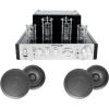 imageBluTube Tube AmplifierHome Theater Receiver4 8quot Black Ceiling Speakers
