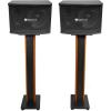 imageRockville 2 KPS65 65quot 2Way 400 Watt KaraokePro SpeakersFurniture 36quot Stands
