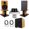 imageRockville BluTube Bluetooth Tube AmplifierWood Bookshelf SpeakersStands and Subwoofer