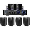 imageRockville BluTube LED Tube Amplifier Home Bluetooth Receiver4 65quot Speakers