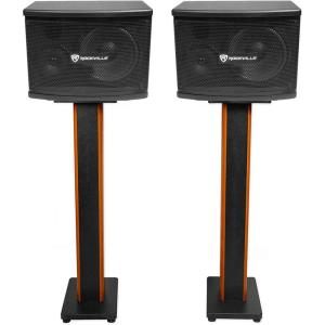 imageRockville 2 KPS65 65quot 2Way 400 Watt KaraokePro SpeakersFurniture 36quot Stands