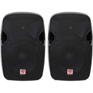 imageRockville 2 SPGN124 12quot Passive 2400W DJ PA Speakers ABS Lightweight Cabinets