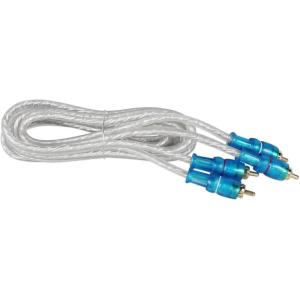 imageRockville MRCA6 6ft Twisted Pair Marine RCA Cable 100 Copper Split Pin NoiseRejecting Durable UVResistant Perfect for Marine and Car Audio Systems