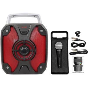 imageRockville ROCKBOX 65quot Rechargeable Portable Bluetooth Karaoke SpeakerMic