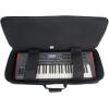 imageRockville BEST BAG 61 Key Padded Keyboard Gig Bag Case 22mm Foam Padding 600 Denier Nylon Dual Handles Fits Most 61Key Keyboards for Musicians and DJs
