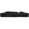 imageRockville BEST BAG 88 Key Padded Rigid Keyboard Gig Bag Case 22mm Foam Padding Removable Foam Inserts Multiple Pockets for Gigging Musicians