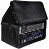 imageRockville RRB50 5U Rack Bag DoubleSided 12quot Depth 800D Ballistic Nylon Removable Rack Case Shoulder Strap Front Pocket for Mobile DJs and Audio Pros12