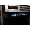 imageRockville RWM23UA UHF Wireless Pro Rack Mount Dual Microphone System 20 Channels Long Range Dual LCD Displays Separate Outputs for Karaoke and Live Performances