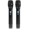 imageRockville RWM3300UA 200 Channel UHF Wireless Dual HandHeld Microphone Mic System Clear Sound Durable Build Long Range Ideal for Events