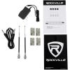 imageRockville RWM4200VH VHF Wireless Quad Handheld Microphone System 4 Mics LCD Display Rack Mount Dual Filter 110V240V AC for Karaoke and Churches