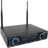 imageRockville RWM72U Dual UHF Wireless Handheld Microphone System Digital Display Long Range Noise Filter for Karaoke and Live Performances