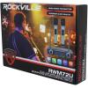 imageRockville RWM72U Dual UHF Wireless Handheld Microphone System Digital Display Long Range Noise Filter for Karaoke and Live Performances