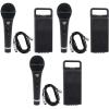 image3 Rockville RMMXLR Dynamic Cardioid Professional Metal MicrophonesXLR Cables
