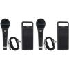 imageRockville 2 RMMXLR Dynamic Cardioid Professional Metal Microphones wXLR Cables