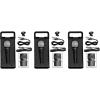 imageRockville RMMXLR Super Cardioid Dynamic Microphone 600 Ohm Metal Body OnOff Switch 10ft XLR Cable Black Finish for Live Performances and Vocals 3Piece