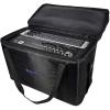 imageRockville RRB50 5U Rack Bag DoubleSided 12quot Depth 800D Ballistic Nylon Removable Rack Case Shoulder Strap Front Pocket for Mobile DJs and Audio Pros12