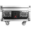 imageRockville BATTERY PAR PACK 50 WHITE 20W Rechargeable Wash Lights 10 RGB Color Mixing Wireless DMX Remote Included for DJs and Event LightingBlack