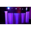 imageRockville BATTERY PAR PACK 50 WHITE 20W Rechargeable Wash Lights 10 RGB Color Mixing Wireless DMX Remote Included for DJs and Event LightingWhite