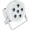 imageRockville Battery PAR 6RF White RGBWAUV Wireless DMX LED Wash Light 6 LEDs 6W Each Rechargeable ampamp Replaceable Battery RF Remote Sound Activated for DJs and Event LightingWhite