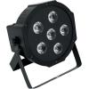 imageRockville Battery PAR 6RF White RGBWAUV Wireless DMX LED Wash Light 6 LEDs 6W Each Rechargeable ampamp Replaceable Battery RF Remote Sound Activated for DJs and Event LightingBlack