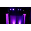 imageRockville Battery PAR 6RF White RGBWAUV Wireless DMX LED Wash Light 6 LEDs 6W Each Rechargeable ampamp Replaceable Battery RF Remote Sound Activated for DJs and Event LightingWhite