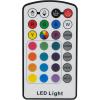 imageRockville Battery PAR 6RF White RGBWAUV Wireless DMX LED Wash Light 6 LEDs 6W Each Rechargeable ampamp Replaceable Battery RF Remote Sound Activated for DJs and Event LightingBlack