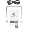 imageRockville Best PAR 60 White 54W RGBWAUV Wash Par Light Wireless DMX Rechargeable Battery Remote Included Up to 18Hr Battery Life for DJs Stage and Events