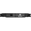 imageRockville Best Strip 60 White 36W Rechargeable Wash Light Bar 6x6W RGBWAUV LEDs Wireless DMX IRC Remote for DJs Events and Stage LightingBlack