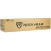 imageRockville Best Strip 60 White 36W Rechargeable Wash Light Bar 6x6W RGBWAUV LEDs Wireless DMX IRC Remote for DJs Events and Stage LightingWhite