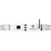 imageRockville Best Strip 60 White 36W Rechargeable Wash Light Bar 6x6W RGBWAUV LEDs Wireless DMX IRC Remote for DJs Events and Stage LightingWhite