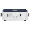imageRockville Mini RF1 V2 Silver Recharegable Wash Light RGBWAUV 12 Watts 4Channel RF with Incldued Remote 15 Hours Battery Life Perfect for Parties DJs EventsSilver