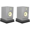 imageRockville Pair Iso8 Studio Monitor Isolation Pads for 8quot Speakers HighDensity Acoustic Foam Angle Adjustable Reduces Vibrations for Home Studio Recording Monitors