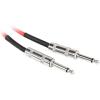 imageRockville RCGT20R Instrument Cable 20 Ft Red 14 TS to 14 TS 100 Copper Shielded Perfect for Guitar Live Performances and Studio Use