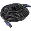 imageRockville RCSS12100 12 AWG Speakon to Speakon Speaker Cable 100 Feet 100 Copper Conductors Durable PVC Jacket Low Resistance for Professional Audio and Live Sound