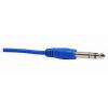 imageRockville RCTR103O 3ft 14 TRS to 14 TRS Balanced Cable 100 Copper NoiseFree Audio Durable Orange PVC Flexible Design for Musicians and Studio RecordingBlue
