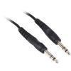 imageRockville RCTR103O 3ft 14 TRS to 14 TRS Balanced Cable 100 Copper NoiseFree Audio Durable Orange PVC Flexible Design for Musicians and Studio RecordingBlack