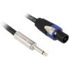 imageRockville RCTS12100 100 12 AWG 14quot TS to Speakon Speaker Cable 100 Copper Durable PVC Jacket Low Impedance for Live Sound and DJs