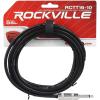 imageRockville RCTT1610 16 AWG 14quot TS to 14quot TS Speaker Cable 10ft 100 Copper Durable PVC Jacket High Flexibility for Musicians and DJs