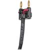 imageRockville RCXBN20 20ft 14quot TS to Banana Speaker Cable 16 Gauge 100 Copper Durable Clear Audio Flexible for Home and Pro Use