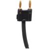 imageRockville RCXBN20 20ft 14quot TS to Banana Speaker Cable 16 Gauge 100 Copper Durable Clear Audio Flexible for Home and Pro Use