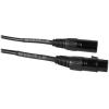 imageRockville RCXFM30EB 30ft XLR Cable Female to Male 100 Copper Conductors 90 OFC Spiral Shield Flexible Design for Musicians Studios and Live Sound