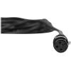 imageRockville RCXFM30EB 30ft XLR Cable Female to Male 100 Copper Conductors 90 OFC Spiral Shield Flexible Design for Musicians Studios and Live Sound