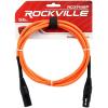 imageRockville RCXFM6PO Orange 6 Female to Male REAN XLR Mic Cable 100 Copper